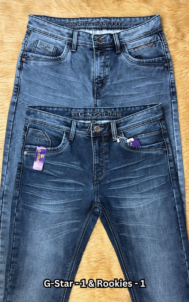 Knit Denim - G-Star M1 & Rookies M1 (Deep & Light)
