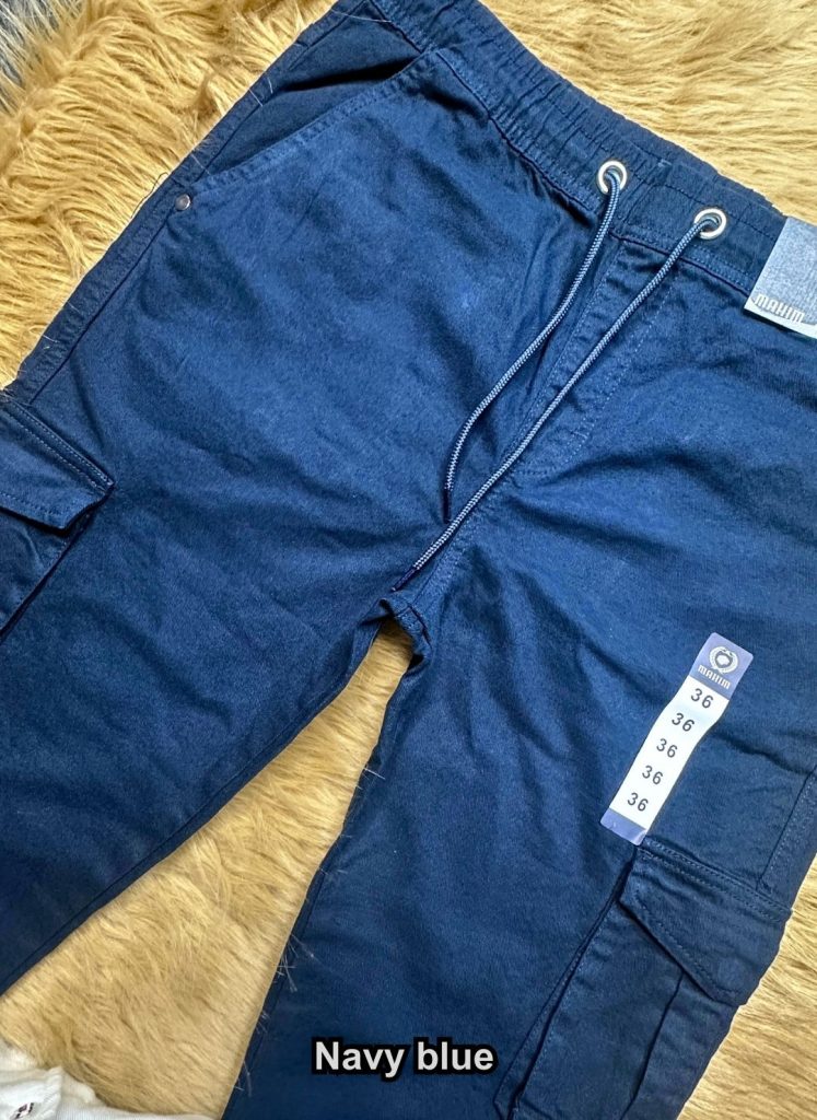 Cotton joggers M1 - Navy