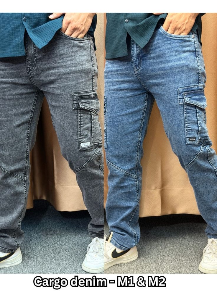 Cargo denim - M1 & M2 (Ash & Blue)